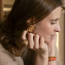 Bransoletka z łańcucha z zapięciem typu toggle. RUSAŁKA