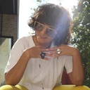 Długi naszyjnik na srebrnym łańcuszku z kryształkami. POWIEW WIATRU