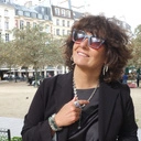 Posrebrzany pierścionek z fioletowym kryształem. KSIAŻĘCY