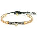 Delikatna bransoletka tkana z paciorków Miyuki. LUCENA