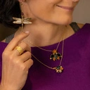 Wisior z kryształkami. MIŁEGO DNIA!