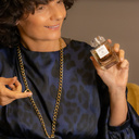 AMOR ES FUEGO. Cadena con corazón