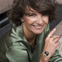 Bransoletka łańcuch z zawieszką czarnym sercem. BO KOCHAM SIEBIE