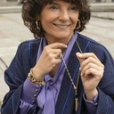 Bransoletka z dużych, okrągłych kryształów. KRÓLOWA KARNAWAŁU