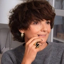 Złocony pierścionek w emalii w kolorze czerni. DOBRE SERCE