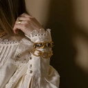 Damski pierścionek-obrączka o niebanalnym designie. MÓJ CI ON