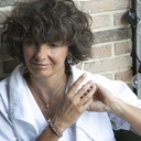 Bransoletka z lolitami i niebieskimi kryształkami. PAS KUIPERA