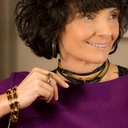 Naszyjnik choker - łańcuch łączony z rzemieniem. NOSI RIHANNA