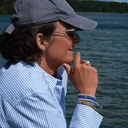 Wąska bransoletka tkana z paciorków Miyuki z dekorem. FETE DU CITRON