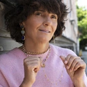 Naszyjnik z pastelowych kamieni ze złotym zapięciem ENERGIA OPALU