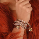 NUDE CON ESTILO. Pulsera de cuero