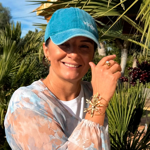 Delikatny pierścionek w stylu retro z perłą i kryształkami. JULIETTE