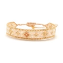 Wąska bransoletka ręcznie tkana z paciorków Miyuki. ALLURE