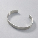 Satynowana męska bransoletka do grawerunku. ZAPISANE MYŚLI