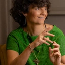 Bransoletka z koralików, z perłami i kryształami. DLA MAMY