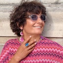 Regulowany pierścień z ciemnobłękitnym kryształem. WSPOMNIENIE OCEANU