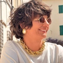 Pozłacany naszyjnik z przeplatających się rurek. MOKRA WŁOSZKA