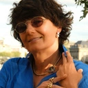 Posrebrzany i pozłacany pierścionek z cyrkoniami. SPIRALA MYŚLI