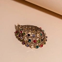 Naszyjnik-choker z kryształkami w wielu kolorach. DOSTRZEGAM POZYTYWY