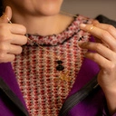 Długi pozłacany naszyjnik z ważką i kryształkami. ENERGETYCZNE MYŚLI