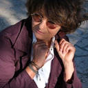 Bransoletka tkana z paciorków Miyuki z kwiatem z cyrkonią. ALEXIA