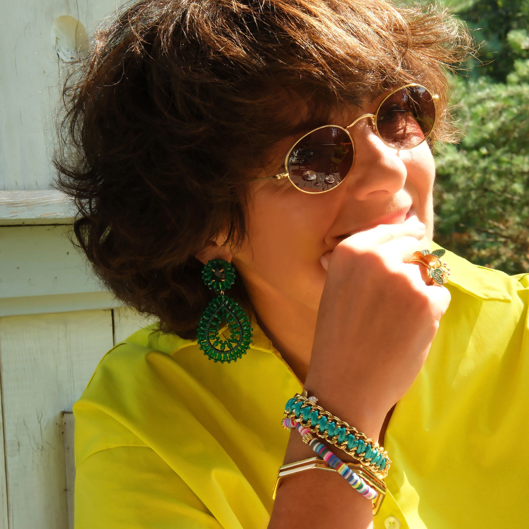 Bransoletka z błękitnym sznureczkiem. SAKURA