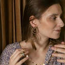 Bransoletka z błękitnym sznureczkiem. SAKURA