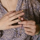 Bransoletka z błękitnym sznureczkiem. SAKURA