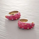 Kolczyki koła z cyrkoniami. ZACHWYCASZ SIĘ