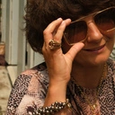 Pięciorzędowa bransoletka ze szklanych pereł Majorka. SPLECIONE SPOJRZENIA