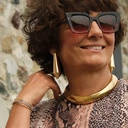 Pozłacany naszyjnik typu choker na łańcuszku tubogas. ITALO DISCO