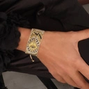 Bransoletka tkana z paciorków Miyuki z dekorem. PARYSKIE MARZENIE