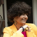 Długie pozłacane kolczyki w formie splecionych kół. WYJĄTKOWE