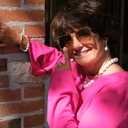 Naszyjnik ze szklanych pereł Majorka ze złotym zapięciem. BIAŁA POŚWIATA