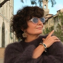 Pozłacana pancerka z paskiem z granatowej ekoskóry. GRANAT NOCY