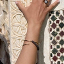 Pozłacana bransoletka z diamentowymi łańcuszkami. DOJRZAŁE GRONO