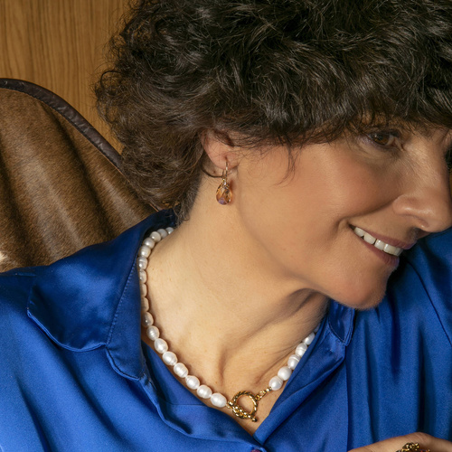 LIGERO Y CLÁSICO. Collar de perlas.