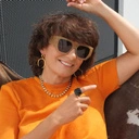 Pozłacany pierścionek z okazałym czarnym kryształem. MIDAS