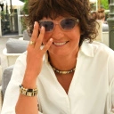 Bransoletka z posrebrzanych i pozłacanych detali z agatami. PALAIS ROYAL