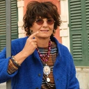 Naszyjnik z rubinowych agatów z motywem retro Chanel. LAMBRUSCO ROSATO