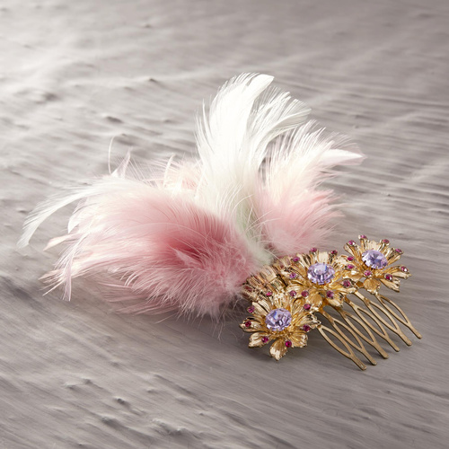 Kolorowy czar. Spinka do włosów