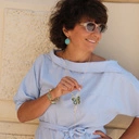 Pozłacana bransoletka z lazurowymi kamieniami. CZTERY PORY MORZA