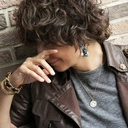 Złota bransoletka łańcuch z paskiem z czarnej ekoskóry. NOC