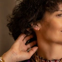 Pozłacane kolczyki półksiężyce zapinane na "klik". POKAŻ SIEBIE