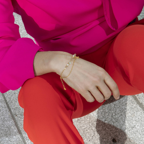JARDINES TIVOLI. Pulsera de cadena con libélula
