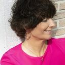 Kolczyki koła z perłą, złotymi łezkami i koralikami. FLAMENCO