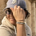 Wąska bransoletka ręcznie tkana z paciorków Miyuki. FLAMENCO