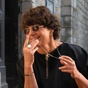 Długi pozłacany wisior na łańcuszku z kryształkami. NOWY DZIEŃ