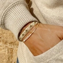 Delikatna bransoletka tkana z paciorków Miyuki. MIJAS