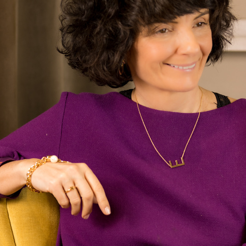 N - Natalia. Pierścionek z literką N